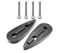 Jeu de direction de vélo - Rondelles d'écartement réglables en hauteur - Entretoises de guidon - Pour VTT, réparation, modification, optimisation des performances, garage, atelier de bricolage, F