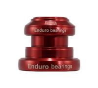 Jeu de direction Enduro Bearings Headset-External Cup SS-Red Multicolore