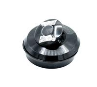 Jeu de direction haut avec gaines intégrées Black Bearing Noir