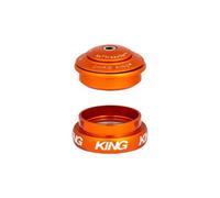 Jeu de direction semi integree externe chris king inset 8 zs 44 28 6 ec 44 33 orange mat