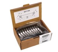 Jeu de direction Type MR122 1-1/8" Elvedes (x10) Argenté
