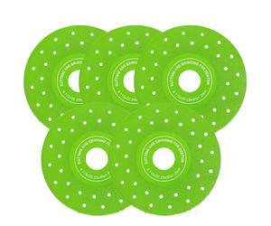 Jeu De Disques Abrasifs Diamantés Pour Dalles De Pierre 4,5 Pouces, Ponçage Ultra Fin À Pores Multiples, Ponçage Diamanté 1 Mm, Disque De Coupe Pour Verre Et Porcelaine À Pores (5pcs 100mm)