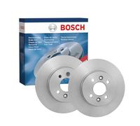 Jeu de disques de frein Bosch BD1065 - Disques ventilés 280 mm haute teneur carbone - Essieu arrière - Excellent refroidissement et réduction du bruit, protection anticorrosion avancée - 2 disques