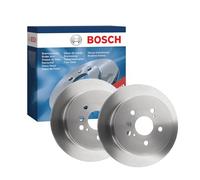 Jeu de disques de frein Bosch BD1069 - Disques ventilés 291 mm haute teneur carbone - Essieu arrière - Excellent refroidissement et réduction du bruit, protection anticorrosion avancée - 2 disques