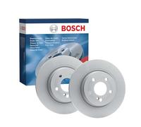 Jeu de disques de frein Bosch BD1305 - Disques ventilés 300 mm avec revêtement - Essieu arrière - Certifié ECE-R90 - Excellent refroidissement, protection anticorrosion avancée - 1 jeu de 2 disques