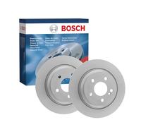 Jeu de disques de frein Bosch BD1308 - Disques ventilés 300 mm haute teneur carbone - Essieu arrière - Excellent refroidissement et réduction du bruit, protection anticorrosion avancée - 2 disques