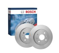 Jeu de disques de frein Bosch BD1599 - Disques pleins 246 mm - Essieu avant - Certifié ECE-R90 - Longue durée de vie, protection anticorrosion avancée - 1 jeu de 2 disques