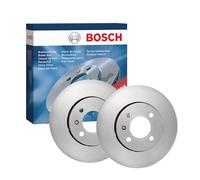 Bosch Jeu de disques de frein BD1606 - 256 mm pleins Avant - ECE‑R90 - 1 jeu (2 disques)