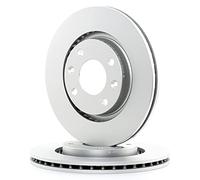 Bosch Jeu de disques de frein BD536 – Ventilés 266 mm, haute teneur en carbone, avant, 2 disques