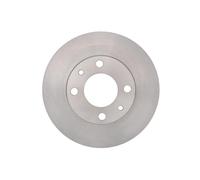 Jeu de disques de frein Bosch BD57 - Disques ventilés 227.5 mm haute teneur carbone - Essieu avant - Excellent refroidissement et réduction du bruit, protection anticorrosion avancée - 2 disques