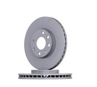 Jeu de disques de frein Bosch BD780 - Disques ventilés 255.8 mm avec revêtement - Essieu avant - Certifié ECE-R90 - Excellent refroidissement, protection anticorrosion avancée - 1 jeu de 2 disques