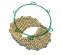 Jeu de disques d'embrayage avec joint de couvercle compatible avec les modèles KDX200 1995-2006 et KDX220 1997-2005