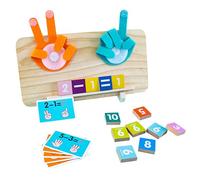 Jeu de Doigts Arithmétiques - 12 x 9 Pouces Base Robuste, Aide pédagogique Interactive, calcul Pratique | Garderie Maternelle, Salle de Jeux, Cadeau d'anniversaire, édition Ordinaire