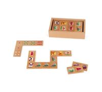 Jeu de Dominos 1ers Mots en bois JANOD - Dès 2 Ans