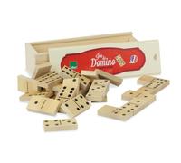 Jeu de dominos en bois Vilac Beige