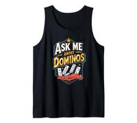 Jeu De Dominos Ask Me About Dominos Débardeur