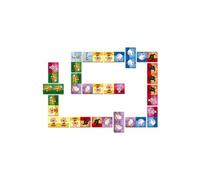 Janod - Dominos Rigolooo - Jeu de Mémoire et d'Association - 2 Niveaux de jeu - 2 à 4 joueurs - Dès 3 Ans - J02737
