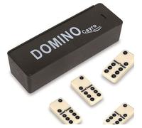 Jeu de Dominos Enfants et Adultes Domino Boîte Coffret Couvercle Coulissant