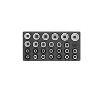 Jeu de douilles 1/2" en module 1/3 ES
