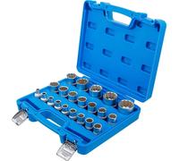 Jeu de douilles 1/2 pouce / écrous 8-36 mm douilles / 12 pans, jeu d'écrous