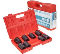 Jeu de douilles 1" 8 pcs long jeu de douilles Kraft inserts de nettoyage dans...