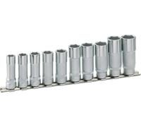 Jeu de douilles 10 pièces Hazet 880LG/10H Propulseur: 3/8 (10 mm) Sortie: 6 pans extérieurs 1 pc(s)