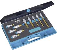 Jeu de douilles 10 pièces Hazet 990/10 Propulseur: 1/2\ (12.5 mm) 1 set