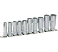 Jeu de douilles 12 pans extérieurs 10 pièces Hazet 880TZ/10H Propulseur: 3/8\ (10 mm) 1 set