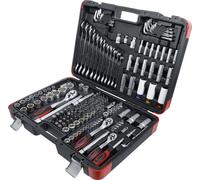 Jeu de douilles 176 pcs 1/4" 3/8" 1/2" Super Lock Bits Torx, jeu de douilles