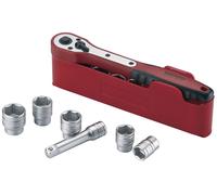 Jeu de douilles 3/8 avec racagnac 12 pcs Teng Tools M3812N1