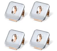 VIOKS Lot de 4 Douilles de Rechange pour Bosch 00631174 / Suspension de Rail Télescopique pour Cuisinière et Four Bosch Siemens Neff Constructa