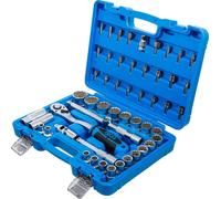 Jeu de douilles 51 pièces 1/2" pouces boîte à cliquet 8-32 mm écrous embouts ...