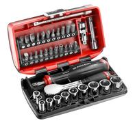 Jeu de douilles 6 pans métriques 38 pièces 1/4' - FACOM - R.181NANO