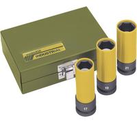 Jeu de douilles à choc 6 pans extérieurs 3 pièces Proxxon Industrial 23 938 Propulseur: 1/2\ (12.5 mm) 1 set