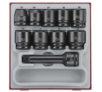 Jeu de douilles à choc TT2 tray 3/4 19- 38mm 16 pièces Teng Tools TTD9416