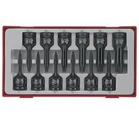 Jeu de douilles à choc Tx TT1 tray 1/2 12 pièces Teng Tools TT9212TX