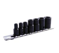 Jeu De Douilles À Chocs Laser Tools 3/8"D, 1/4"D 7 Pièces 0897