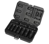Jeu De Douilles À Chocs Profondes Draper Metric 1/2"D 10 Pièces 10-27mm 83096