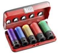 Jeu de douilles à chocs renforcées 5 pièces Facom NSI.5LPB Propulseur: 1/2\ (12.5 mm) 1 set