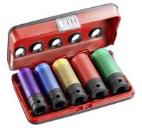 Jeu de douilles à chocs renforcées 5 pièces Facom NSI.5LPB Propulseur: 1/2