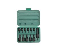 Jeu de douilles à chocs TORX HANS 1/4 pouces-3/8 pouces-1/2 pouces 12 pièce T10-T60