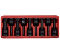 KS TOOLS 1/2" Jeu de douilles à chocs (XZN), 9 pcs
