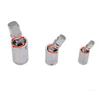 Jeu de douilles à cliquet pour douilles en acier au chrome vanadium 1/2", 3/8" et 1/4" (3/8")