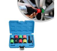 Jeu de douilles à double tête pour écrou de roue 1/2 pour outil à impact compatible avec manchon de protection et douilles à paroi mince pour douilles profondes de 17 à 22 mm