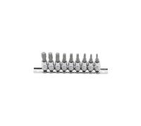 Jeu de douilles à embouts pour Torx Plus - 6,3mm (1/4) - Profil T T10/T50 - 9 pcs - 2164