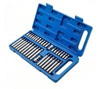 Jeu de douilles à entraînement 3/8 | Outils à main hexagonaux robustes | Ensemble de 40 douilles 1/2" pour voiture, camion, moto, véhicule, électroménager, meubles, atelier à domicile