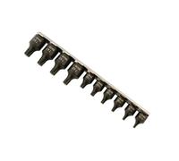 Jeu De Douilles À Étoile À Profil Bas Laser Outils 1/4"D, 3/8"D 10 Pièces 5664
