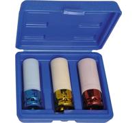 Jeu de douilles à impact HEYTEC 85 mm 3 pièces en boîte plastique