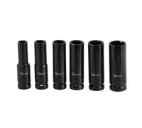Jeu de douilles à impact longues 1/2" 10-21 mm 6 pièces (20)