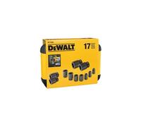 DeWALT DT7506 Jeu de douilles 1/2", 17 pieces